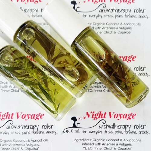 mugwort aromatherapy perfume oil